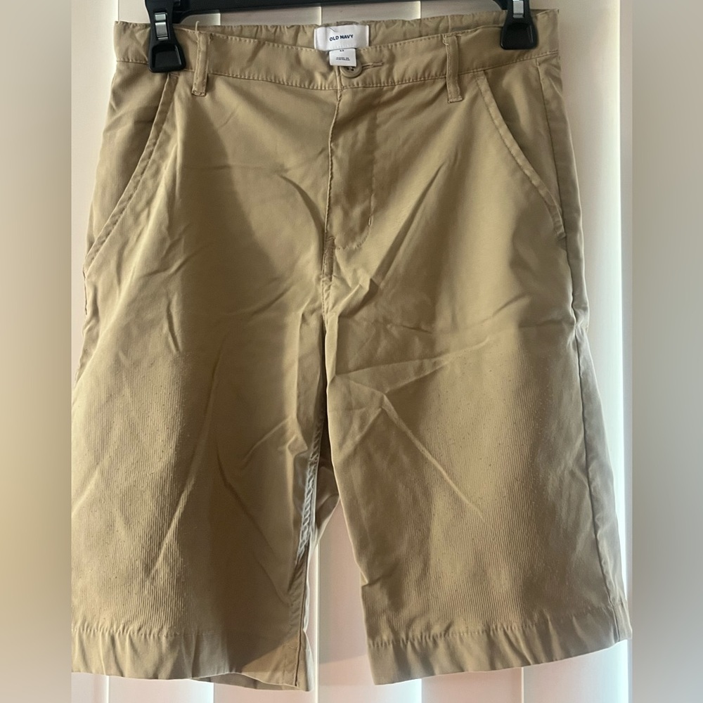 Old Navy Boys Khaki Shorts Size 12
